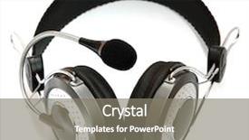  Presentation with white torn paper on gray - Presentation with music icons - headset with microphone gray isolated background and a gray colored foreground