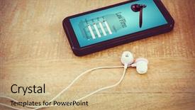  Presentation with lawyer - Theme enhanced with music justice - graphic interface of lawyer contact background and a coral colored foreground