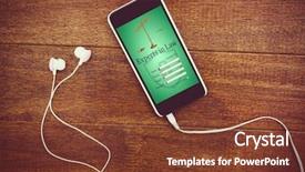  Presentation with interface - Theme having music justice - graphic interface of lawyer contact background and a tawny brown colored foreground