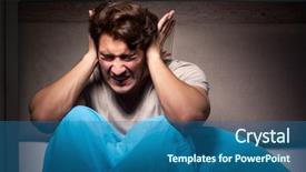  Presentation with neighbor - Slide deck featuring music nots - man can not sleep due background and a ocean colored foreground