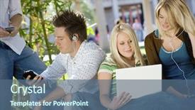  Presentation with young college student diagnosis of chlamydia - Beautiful theme featuring music player - young college student using technologies backdrop and a  colored foreground