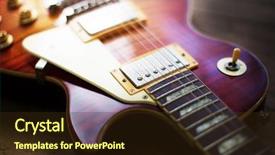  Presentation with single-color - Colorful presentation design enhanced with jazzy - red sunburst color single cutaway backdrop and a wine colored foreground