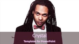  Presentation with reggae - Slides with music reggae - businessman wearing suit and bow background and a wine colored foreground