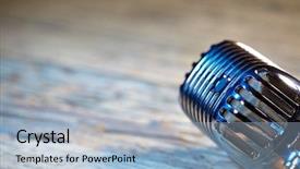  Presentation with old wood - Audience pleasing slide deck consisting of music reggae - retro style microphone on old backdrop and a light blue colored foreground