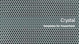  Presentation with metal - Cool new slides with music speaker - vintage metal background backdrop and a gray colored foreground