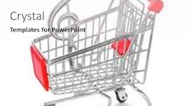  Presentation with treble clef - Slide set enhanced with music-treble-clef-in-shopping background and a white colored foreground