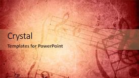  Presentation with grunge concrete abstract concrete - Cool new presentation theme with music vintage paper - abstract grunge melody textures backdrop and a  colored foreground