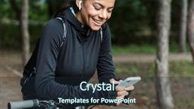  Presentation with free music - Theme having electronics free - close up of a smiling background and a wine colored foreground