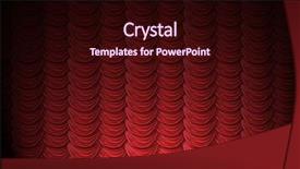  Presentation with theater stage - Beautiful slides featuring musical broadway - old fashioned elegant theater stage backdrop and a wine colored foreground