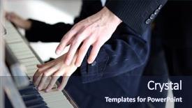  Presentation with trains - Colorful presentation enhanced with musical children - musician teacher trains to play backdrop and a navy blue colored foreground