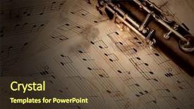  Presentation with jazz age - Cool new theme with fallow deer calf standing behind bushes national park amsterdamse waterleidingduinen backdrop and a gray colored foreground.