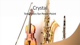 Presentation with clarinet - Theme with musical reflection - music sax tenor saxophone violin background and a white colored foreground