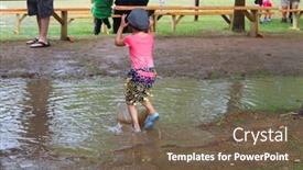  Presentation with oklahoma - Cool new PPT theme with muskogee ok - may 24 kids play in water and mud after rain at the oklahoma 19th annual renaissance festival on may 24 2014 at the castle of muskogee in muskogee ok backdrop and a tawny brown colored foreground