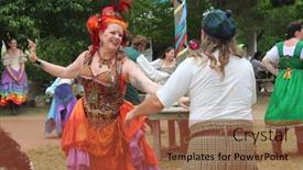  Presentation with festival dance - 