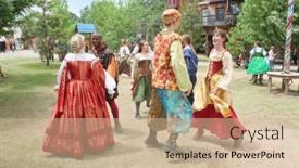  Presentation with festival dance - 