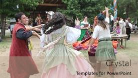  Presentation with festival dance - 