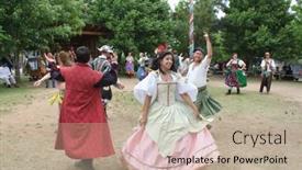  Presentation with festival dance - 