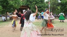  Presentation with festival dance - 