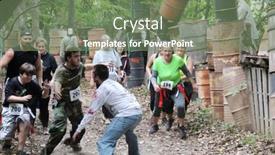  Presentation with zombie forest - Colorful theme enhanced with muskogee-ok-sept-13-athletes backdrop and a seafoam green colored foreground
