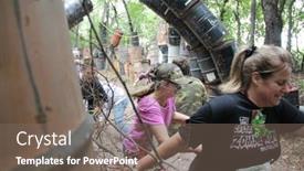  Presentation with zombie forest - Presentation theme with muskogee-ok-sept-13-athletes background and a gray colored foreground