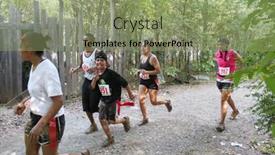  Presentation with zombie forest - Audience pleasing presentation consisting of muskogee-ok-sept-14-runners backdrop and a seafoam green colored foreground