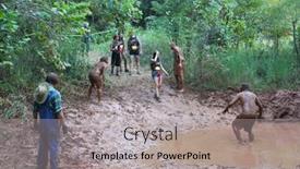  Presentation with zombie - Amazing theme having muskogee-ok-sept-14 backdrop and a light gray colored foreground