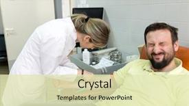  Presentation with cell biology blood cells 3d - PPT theme consisting of muslim man donating his blood background and a  colored foreground