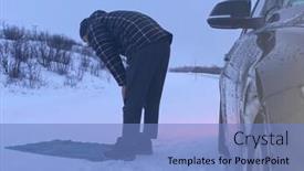  Presentation with muslim - Cool new theme with muslim-man-who-prays backdrop and a teal colored foreground