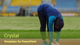  Presentation with islamic muslim - PPT layouts having muslim-woman-in-a-burqa background and a tawny brown colored foreground