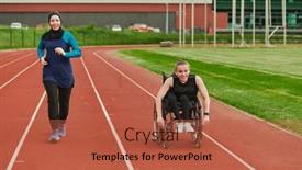  Presentation with marathon - 