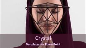  Presentation with data science - Presentation theme with muslim-woman-wearing-modern-stylish background and a  colored foreground