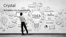  Presentation with best - Colorful presentation enhanced with my best marketing plan mixed backdrop and a white colored foreground