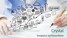  Presentation with business plan gas station - Beautiful PPT layouts featuring my career - my great business plan backdrop and a  colored foreground