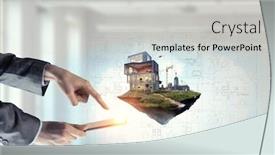  Presentation with development - Amazing PPT layouts having my-new-development-project-mixed backdrop and a light gray colored foreground