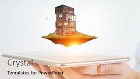  Presentation with development - PPT layouts enhanced with my-new-development-project-mixed background and a lemonade colored foreground