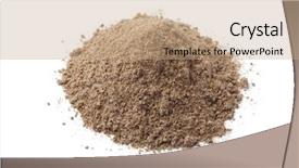  Presentation with nuts and dried fruits - Slide set featuring myristica fragrans - heap of dried nutmeg powder background and a coral colored foreground