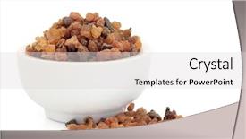  Presentation with porcelain - Audience pleasing slides consisting of myrrh oleo gum resin backdrop and a  colored foreground