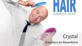  Presentation with myself - Audience pleasing PPT layouts consisting of love myself - hairless businessman with mirror backdrop and a  colored foreground