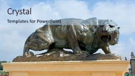  Presentation with ancient india palace in jaipur - Presentation theme having mysore karnataka india black puma background and a light blue colored foreground