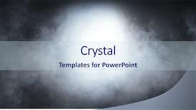  Presentation with black 3d plastic print texture - PPT theme having mysterious places - smoke texture over blank black background and a sky blue colored foreground