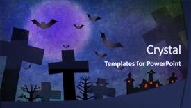  Presentation with horror - Amazing slides having mystery templat - blue grunge horror background backdrop and a ocean colored foreground