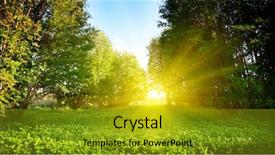  Presentation with dog cat sunset - Cool new slides with mystic forest - sunset in park backdrop and a gold colored foreground