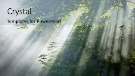  Presentation with mystical - Cool new presentation with mystical rays of sunlight backdrop and a light gray colored foreground