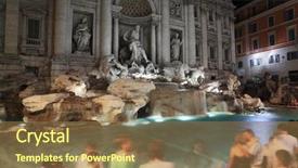  Presentation with rome italy - Audience pleasing PPT layouts consisting of mythology neptune - people near fountain fontana di backdrop and a tawny brown colored foreground