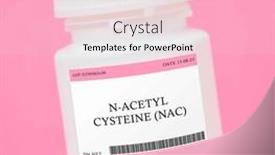  Presentation with amino acid - PPT layouts having n-acetyl-cysteine-nac background and a lemonade colored foreground
