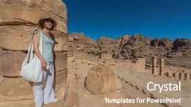  Presentation with petra jordan - Amazing presentation having nabatean petra jordan middle east backdrop and a  colored foreground