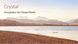  Presentation with egypt - PPT layouts featuring nabq-coast-in-the-north background and a  colored foreground