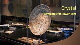  Presentation with merchandise - Presentation theme consisting of nagasaki-japan-october-22-2018 background and a tawny brown colored foreground