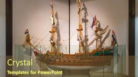  Presentation with october - PPT theme featuring nagasaki-japan-october-22-2018 background and a tawny brown colored foreground