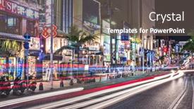  Presentation with city japan - 